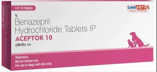 Aceptor 10mg Benazepril Tablet
