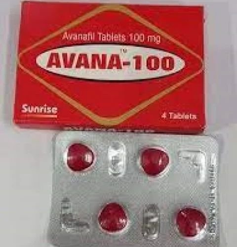 Avanafil 100mg Avana 100mg Tablet