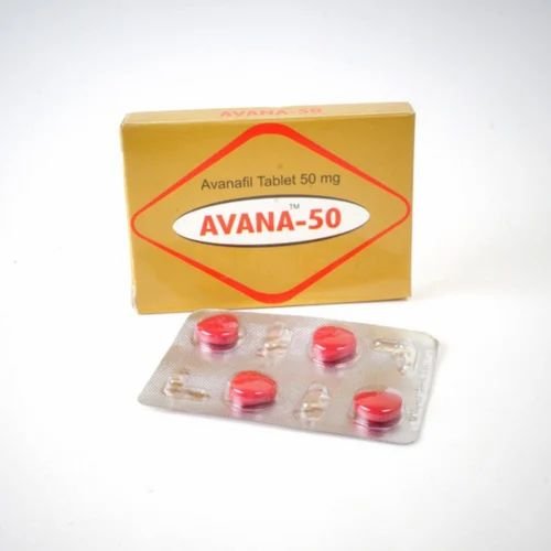 Avanafil 50mg Avana 50 Mg Tablet