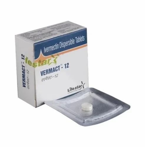 Ivermectin 12mg Vermact 12 Tablet