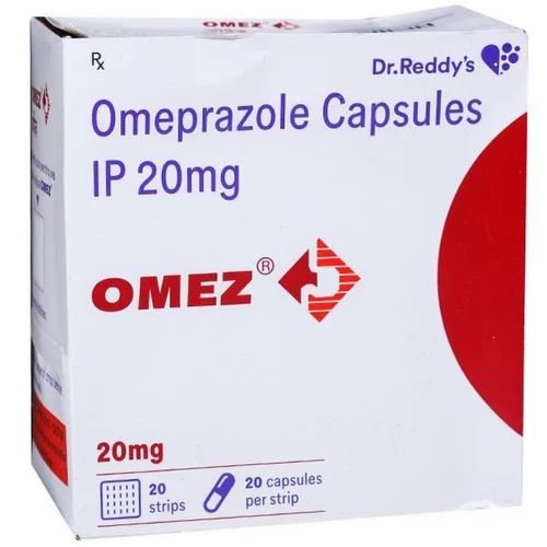 Omeprazole 20mg Omez 20 Capsule