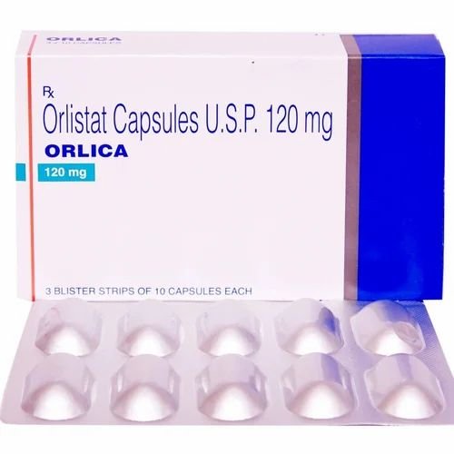 Orlistat 120mg Orlica Capsule