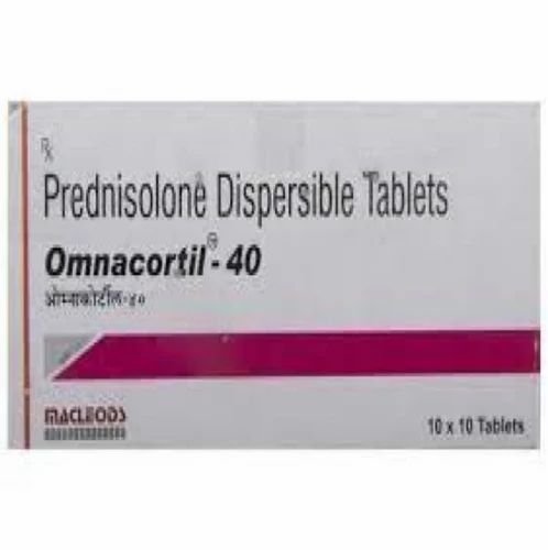 Prednisolone 40mg Omnacortil 40 DT Tablet