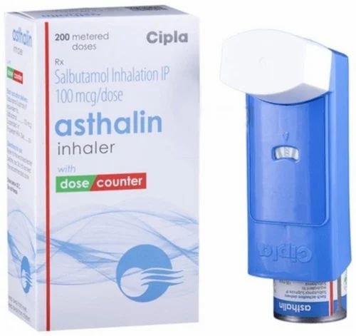 Salbutamol 100mcg Asthalin Inhaler
